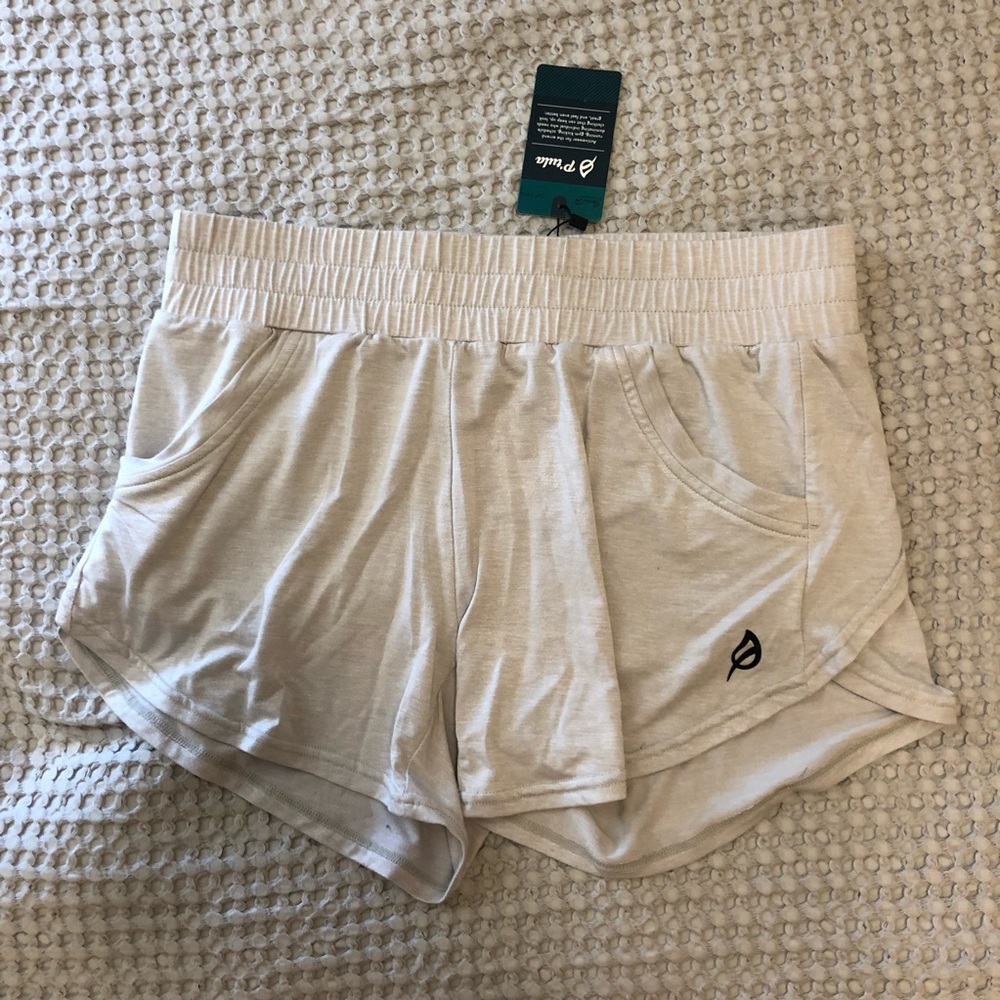 BNWT P’tula grey running shorts